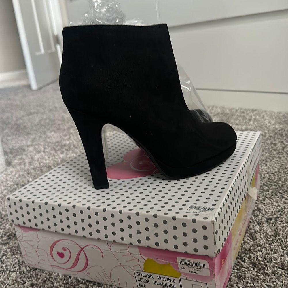Brand New, Size 6.5 Black Boots